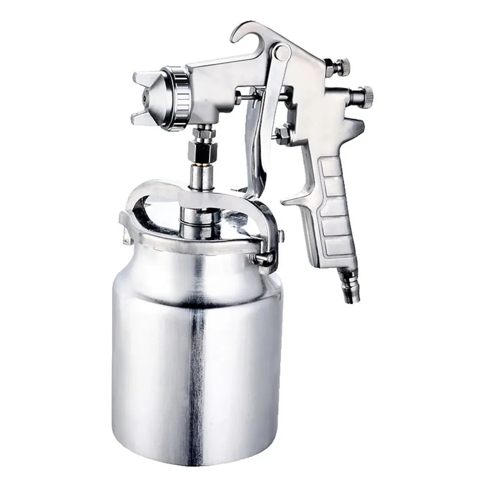 Pulverizador Pneumático Prata Anti-ferrugem Pintura Pulverizador Hvlp Spray Máquina de Pintura com mm Bico Lidar com Ferramenta de Pulverizador Alta Qualidade Pq2