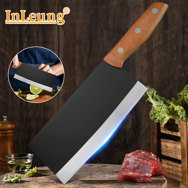 Professional Chef Butcher Knife For Kitchen Cleaver Chopping Meat Stainless Steel Handmade Forged Kitchen Knives Cooking Tools