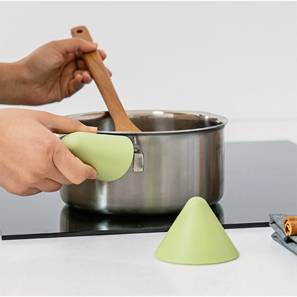 

2pcs Silicone Pot Handle Covers Heat Resistant Kitchen Pan Insulated Grips Protective Anti Scald Gloves Cast Iron Skillet