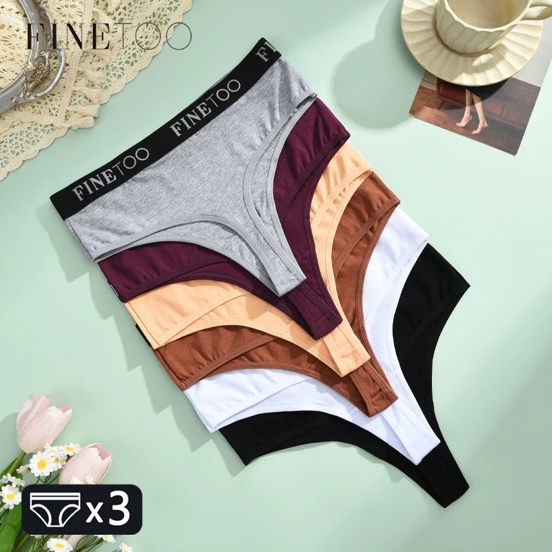 3pcs Plus Size Women Seamless Thongs Cotton High-Waist Comfort Underwear Sexy Elastic Wide Belt Panties Soft Breathable Lingerie