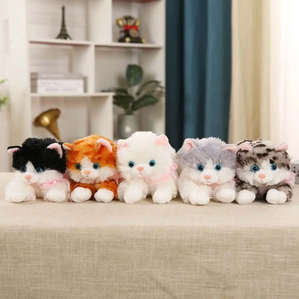 

Home Decoration Sleep Toy Appease Toy Soft Sofa Cushion Plush Pillow Cat Stuffed Toys Simulation Cat Plush Toy Cat Plush Doll
