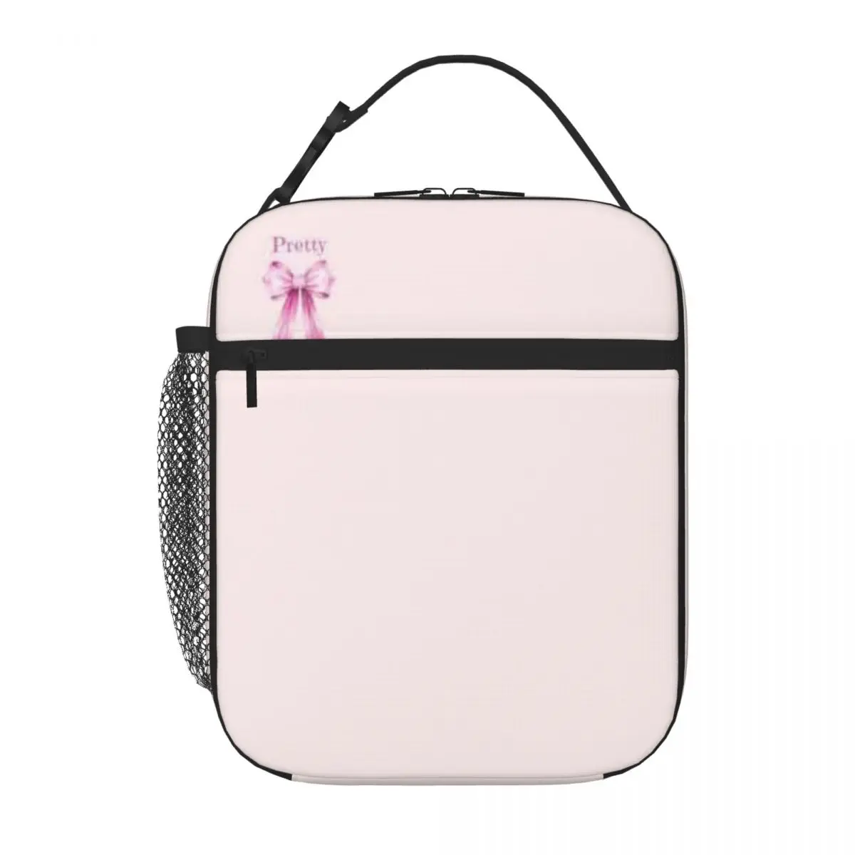 Bestselling PRETTY PINK BOW QUEEN Outdoor Style Snack Bag Office Break Sports Lunch Bag
