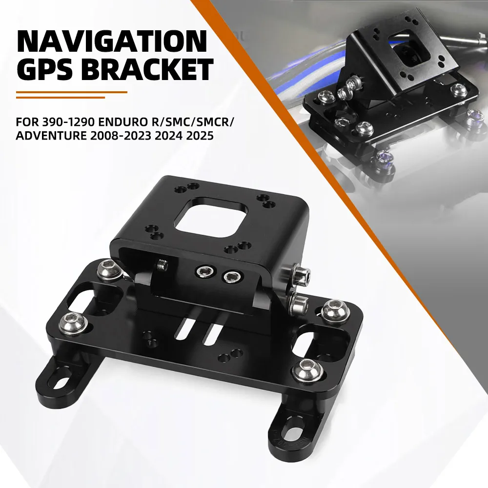 

FOR 390-1290 Enduro R/SMC/SMCR/ADVENTURE 2008-2023 2024 2025 Motorcycle Adjustable GPS Mount Phone Holder Navigation Bracket