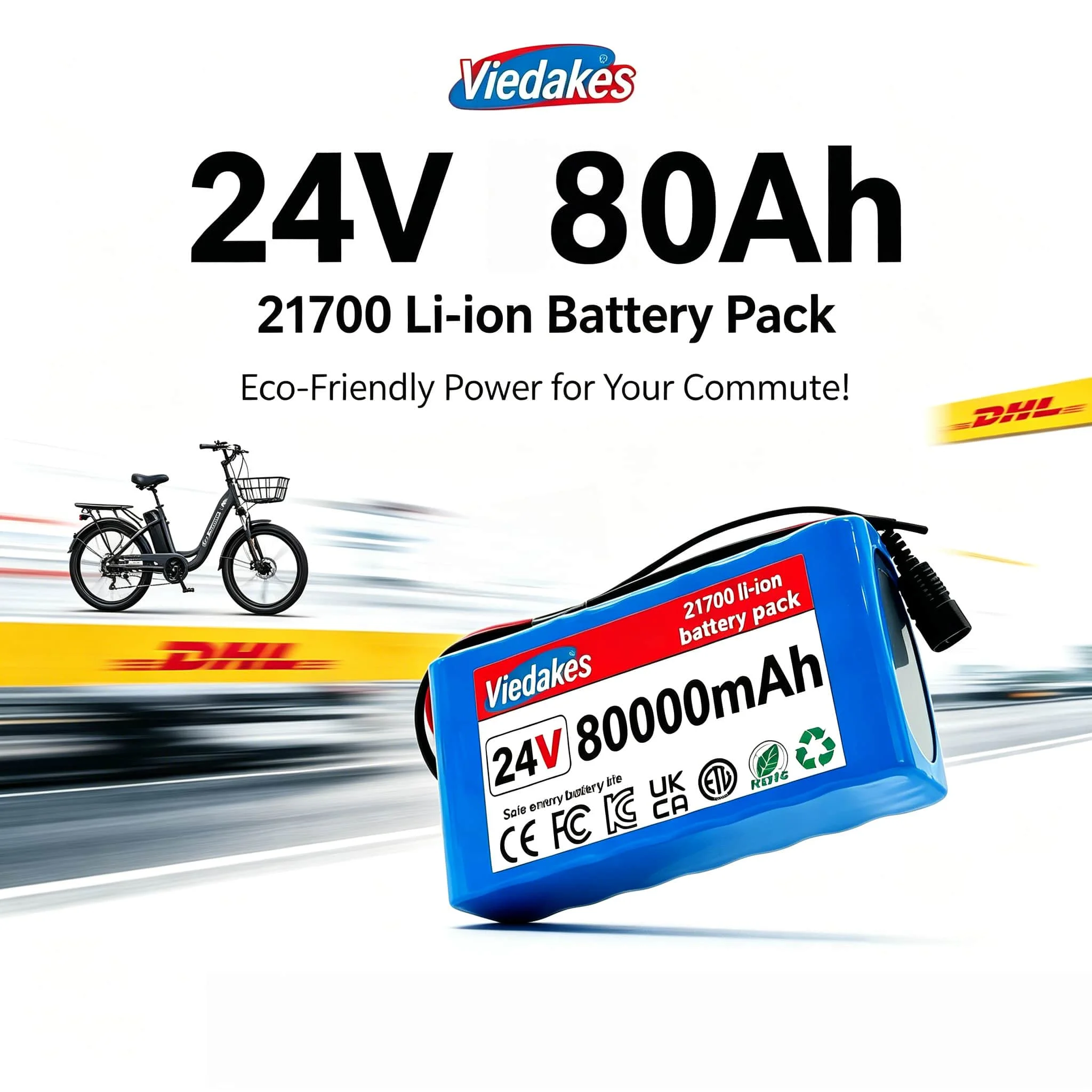 

✨24V 40Ah 21700 Battery Pack, BMS Protected, Free 29.4V Charger for Security Monitors & Small Solar Systems