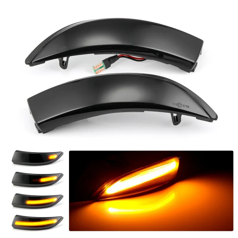 

Suitable for Ford Fiesta rearview mirror 2009-14 winning running water to LED dynamic yellow light rearview mirror streamer