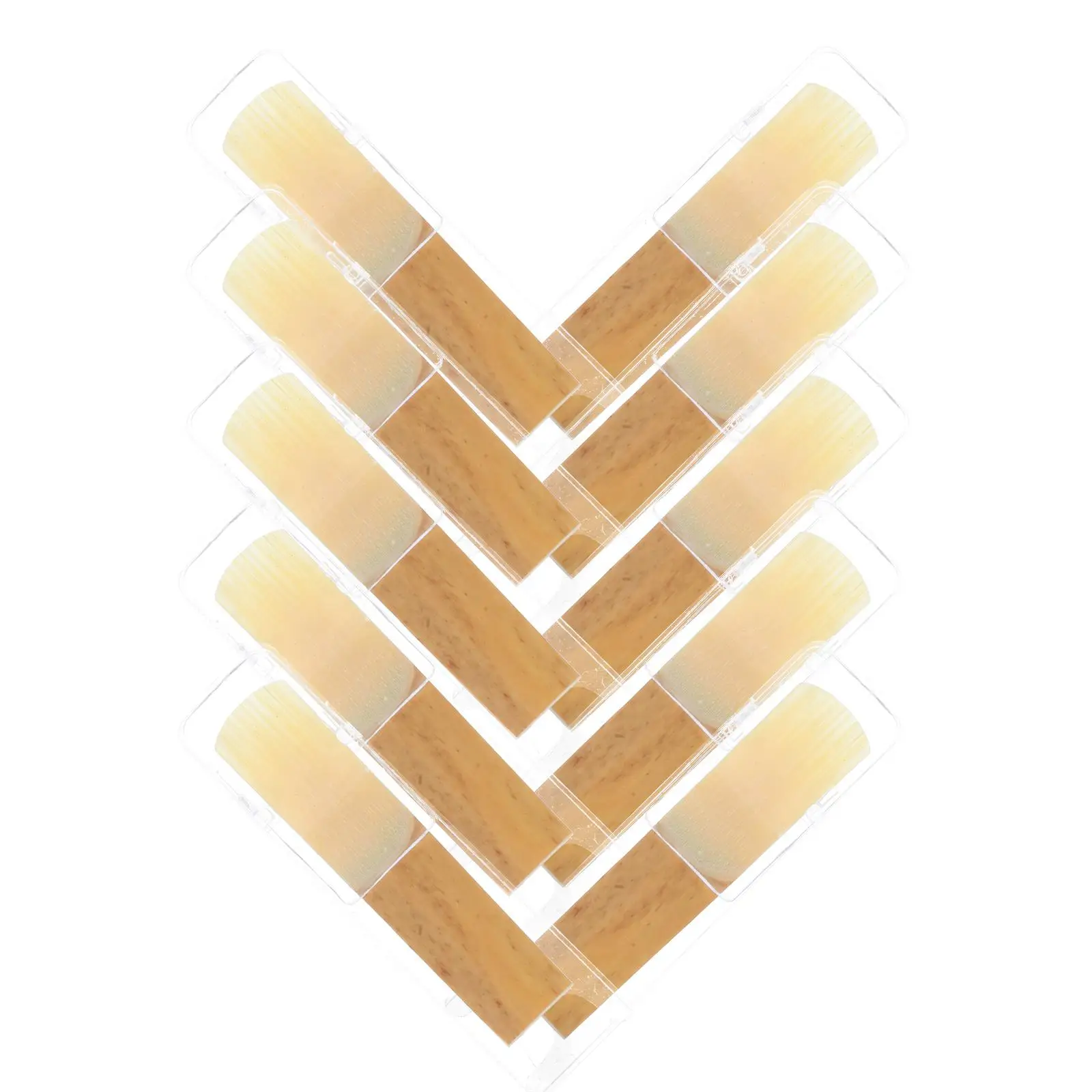

10 Pcs Saxophone Reeds Beige Cushions Althorn Accessories Soprano Moderate Hardness Long Lasting Precision Crafted Sax