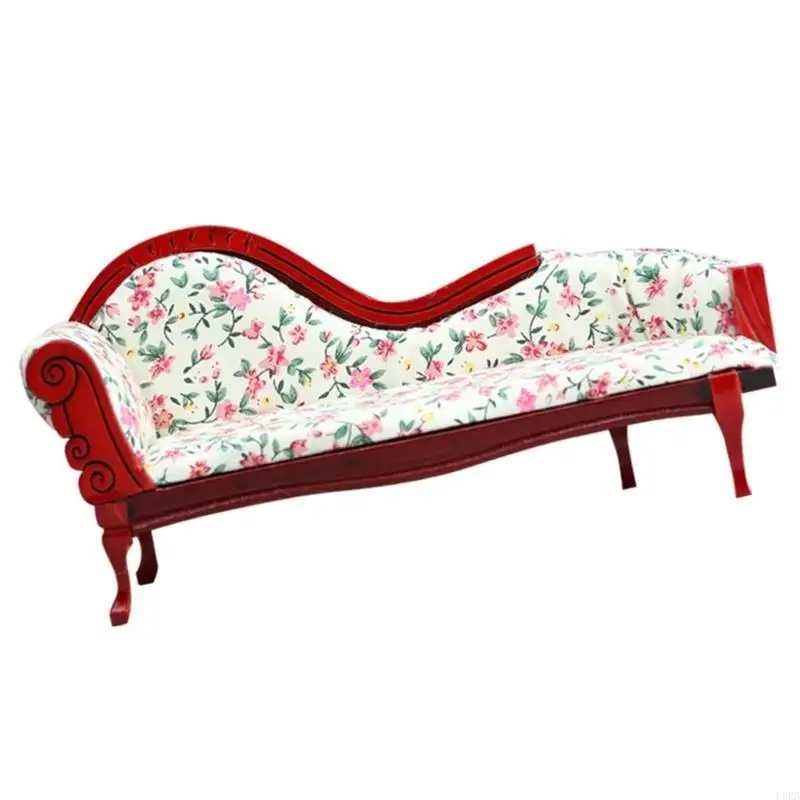 

Miniature Lounger Bed Model Doll House Accessories Role Play Furnishings L8RB