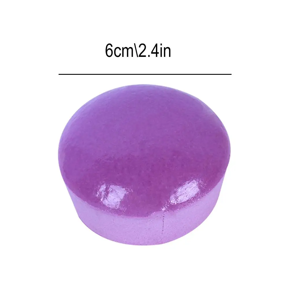 Color Cake Bread Slow Rebound Pinch Decompression Vent Toy Super Soft Purple Potato Shape Mini Slow Rising Toys