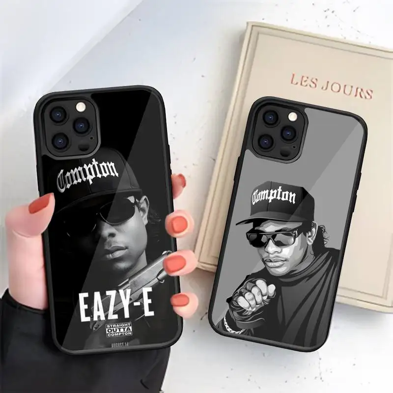 Eazy E NWA Legendary Rapper Phone Case PC+TPU Funda For Samsung Galaxy S22 S10 S21 S20 S30 Plus Ultra Note 10 Pro 20 Back Cover