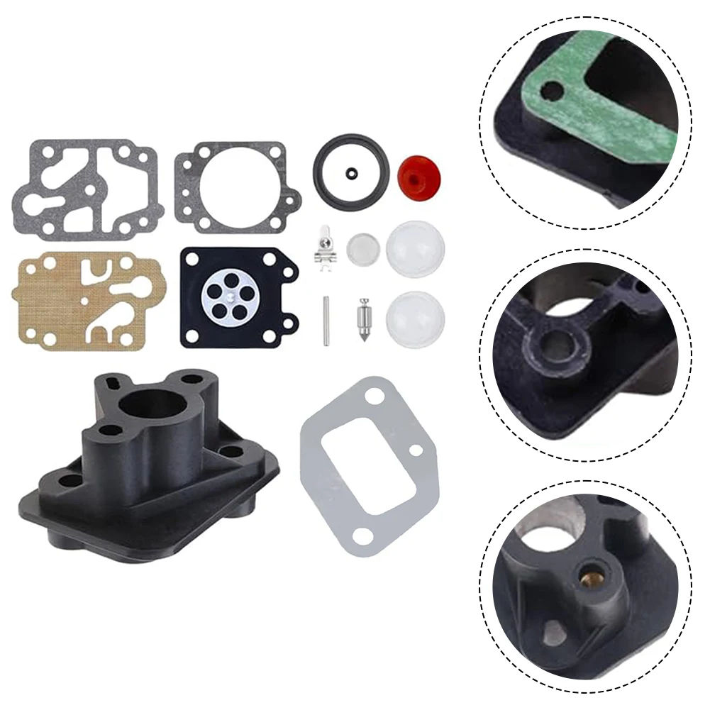 Robustly Built Carburetor Repair Kit Designed to Fit Various For 52CC Lawn Equipment including For TU26 and More