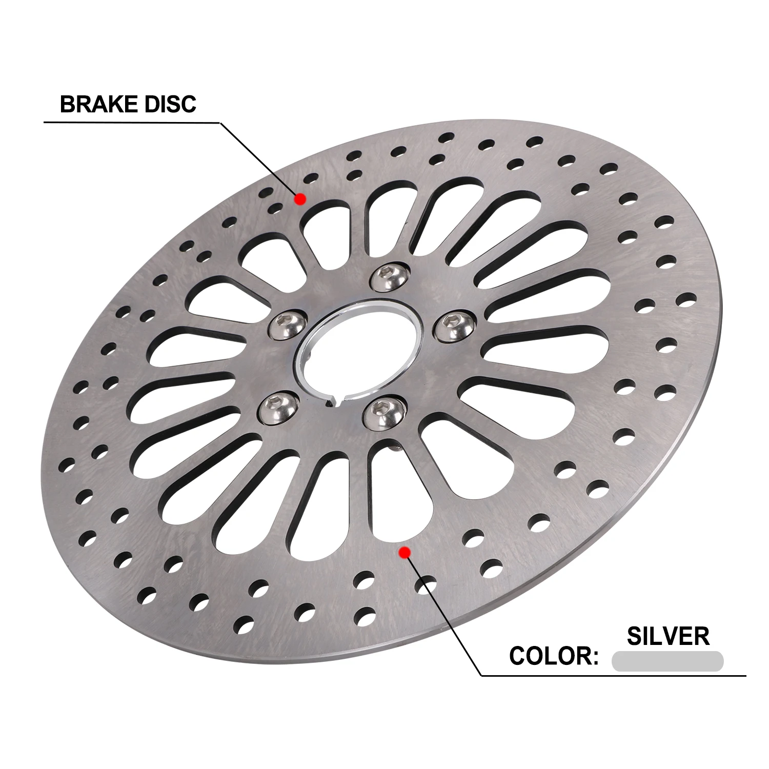 Front & Rear Brake Disc Rotor Set For HARLEY TOURING SOFTAIL SPORTSTER DYNA MODELS 1984-2013 Motorcycle Electric Dirt Bike