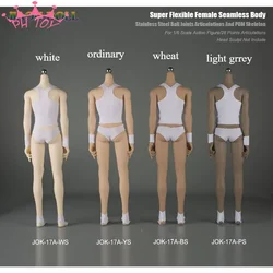 JIAOU JOK-17A 1/6 Scale Male Seamless Body Thin Body Long Legs Super Flexible Detachable Feet for Drawing Collection Display