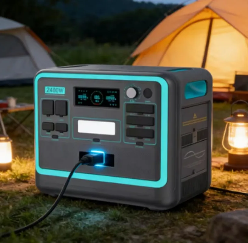 2400W 2048Wh Portable Station LiFePO4 Battery Solar Panel Car Charging AC Socket for Outdoor Camping Family Hiking (AU/US/EU) view 6