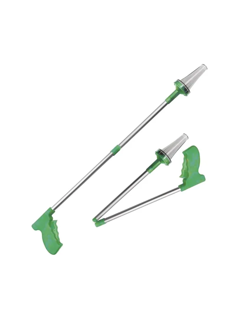 1 capteur d'araignées, capteur d'insectes, attrape-insectes, attrape-araignée, à Long manche avec conception pliable