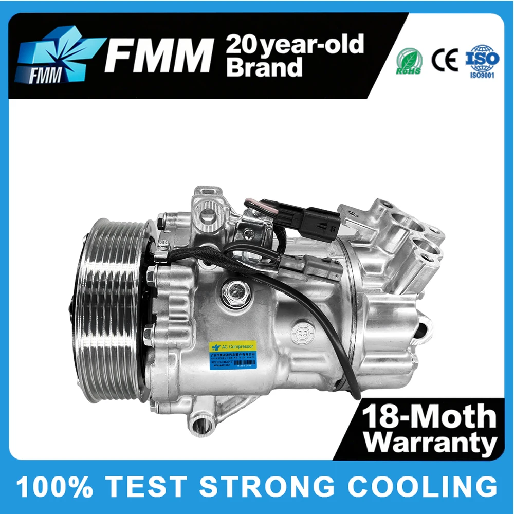 

12V AC Aircon Compressor | OE: 92600-2888r for Renault Clio 2012-2019 | 7PK 115MM SNC12 Replacement OE Compatible