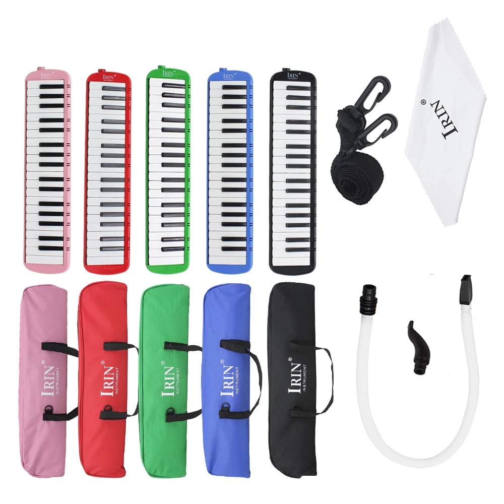 32/37 Keys Melodica Piano Keyboard Style Musical Instrument Harmonica Mouth Organ With Carrying Bag Mouthpiece Educational Gif