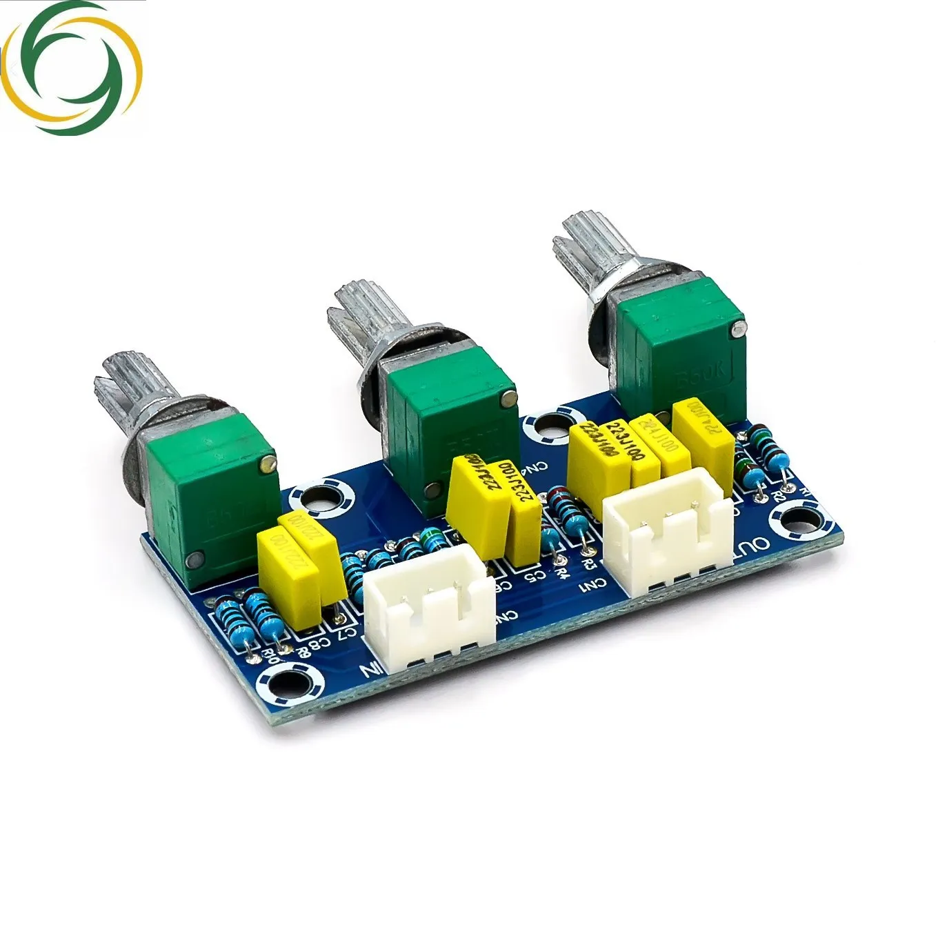 XH-M802 Passive Tone Board Amplifier Preamp Power Module Low High Sound Adjustment Electonic Diy Electronic PCB Board