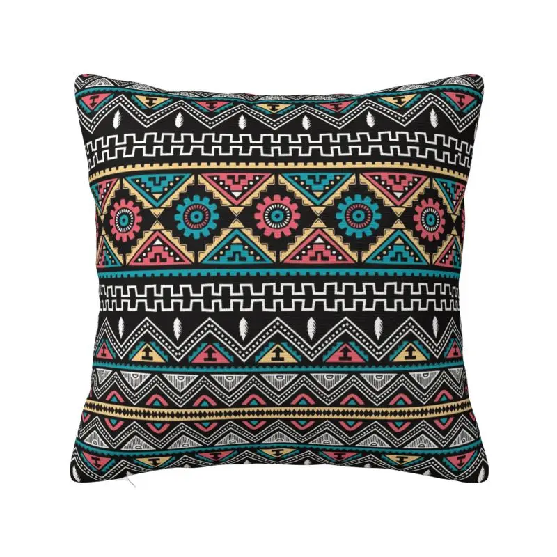 Custom Bohemian Wallpaper Cushion Cover Printing Square Floor Pillow Case for Sofa Pillowcase Home Decoration