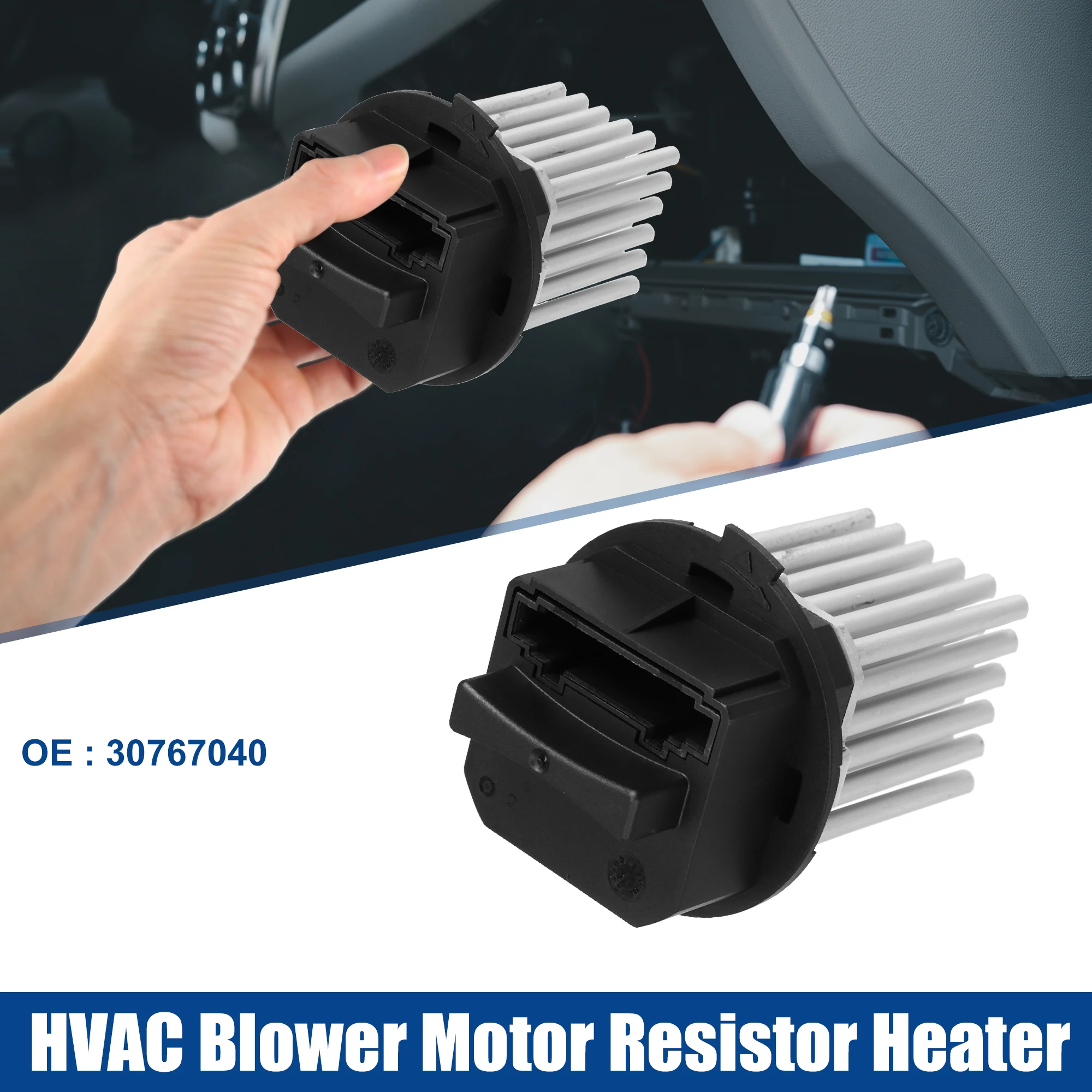 HVAC Blower Motor Resistor Heater for Volvo XC60 2010-2017 for Volvo S60 2011-2018 for Volvo V70 2008-2010 30767040