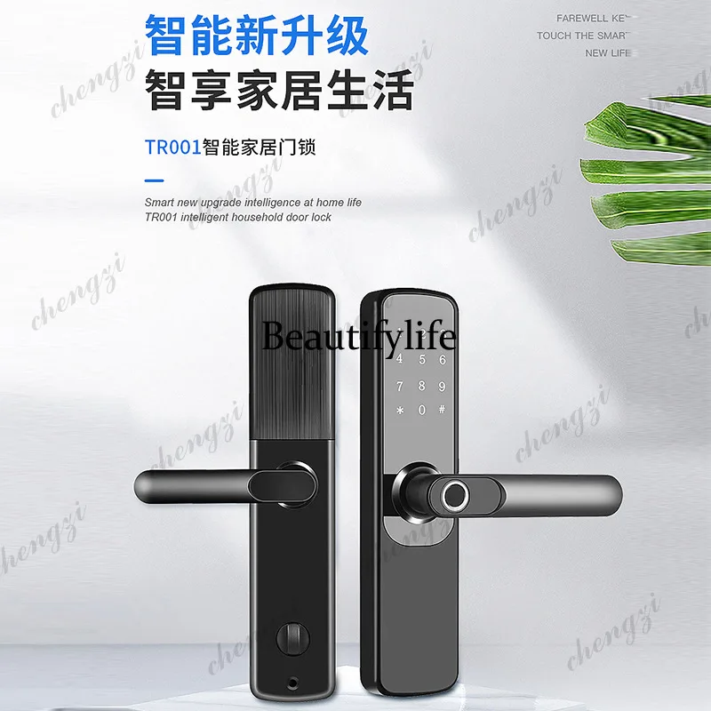 Doodle Smart Lock Apartment Hotel B & B Bluetooth Electronic Remote Management Home Wooden Door Fingerprint Lock