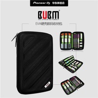 BUBM large hard case digital storage, mobile hard disk U disk U shield charger, data cable storage bag, special offer.