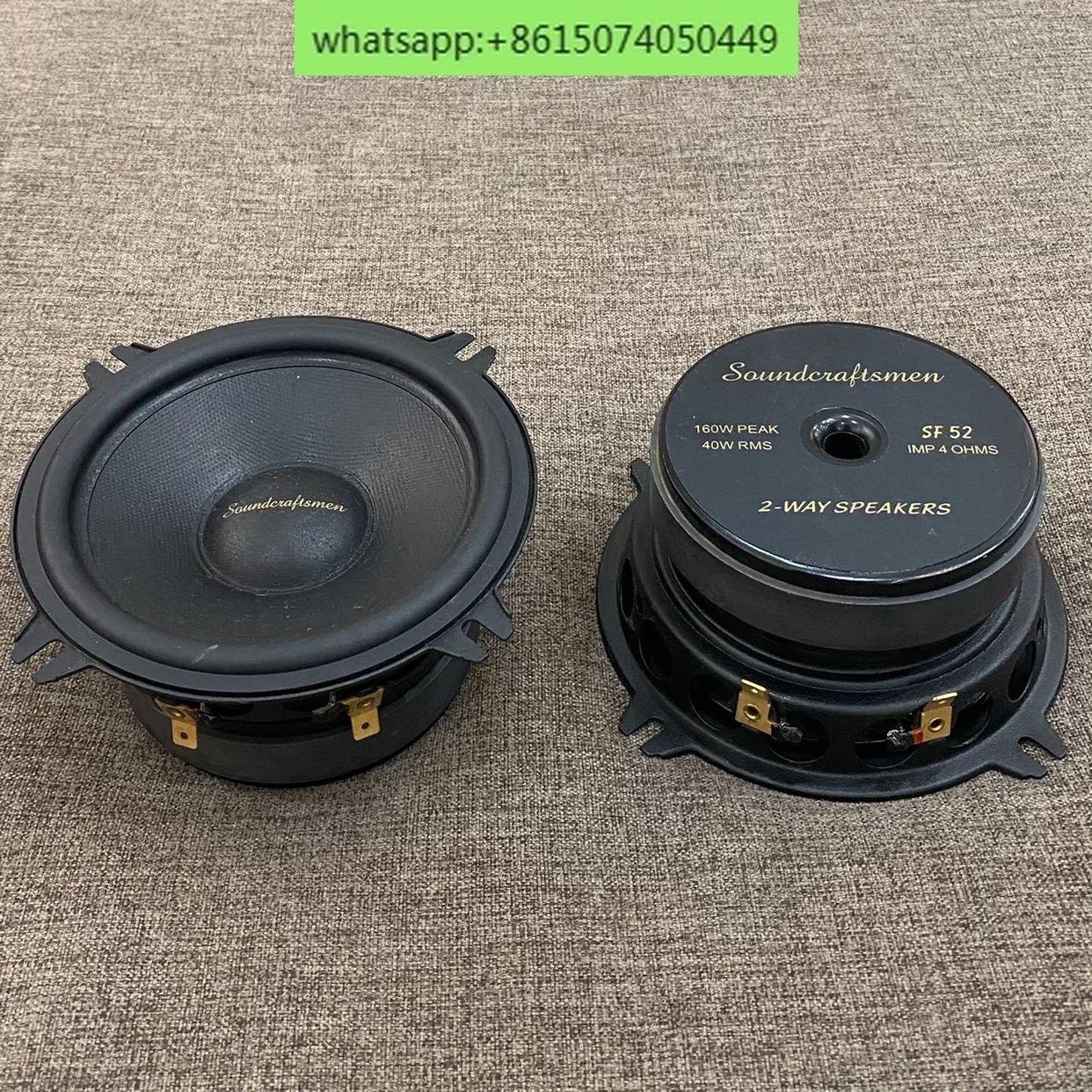 

5-дюймовый средний и басовый динамик, долготактная большая магнитная сталь, аудиофильский средний и басовый динамик