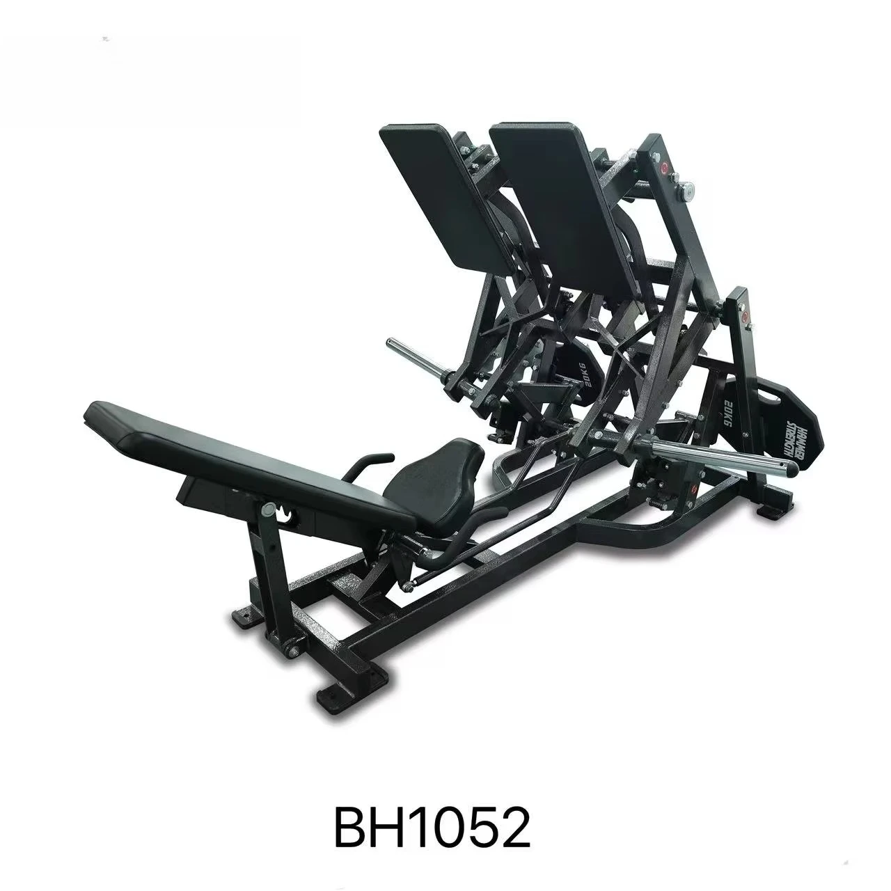 Fitness Club Commercial Gym Equipment Strength Training Plate Loaded Iso-Lateral Leg Press