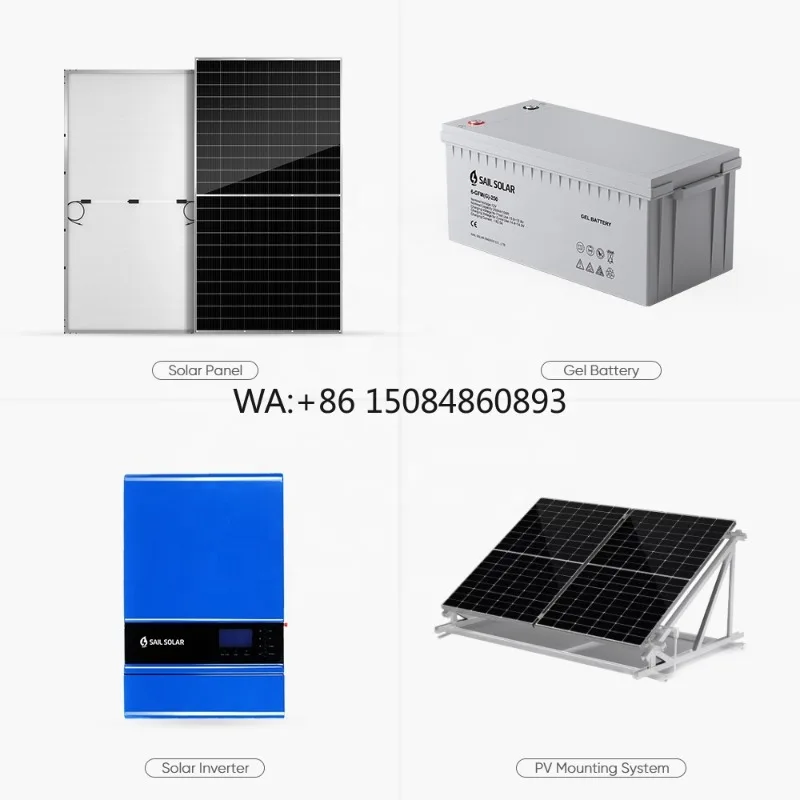 Solar Panel Kit with Battery and Inverter PV Set 3KW 5KW 6KW 10KW 15KW Solar Systems Complete Kit