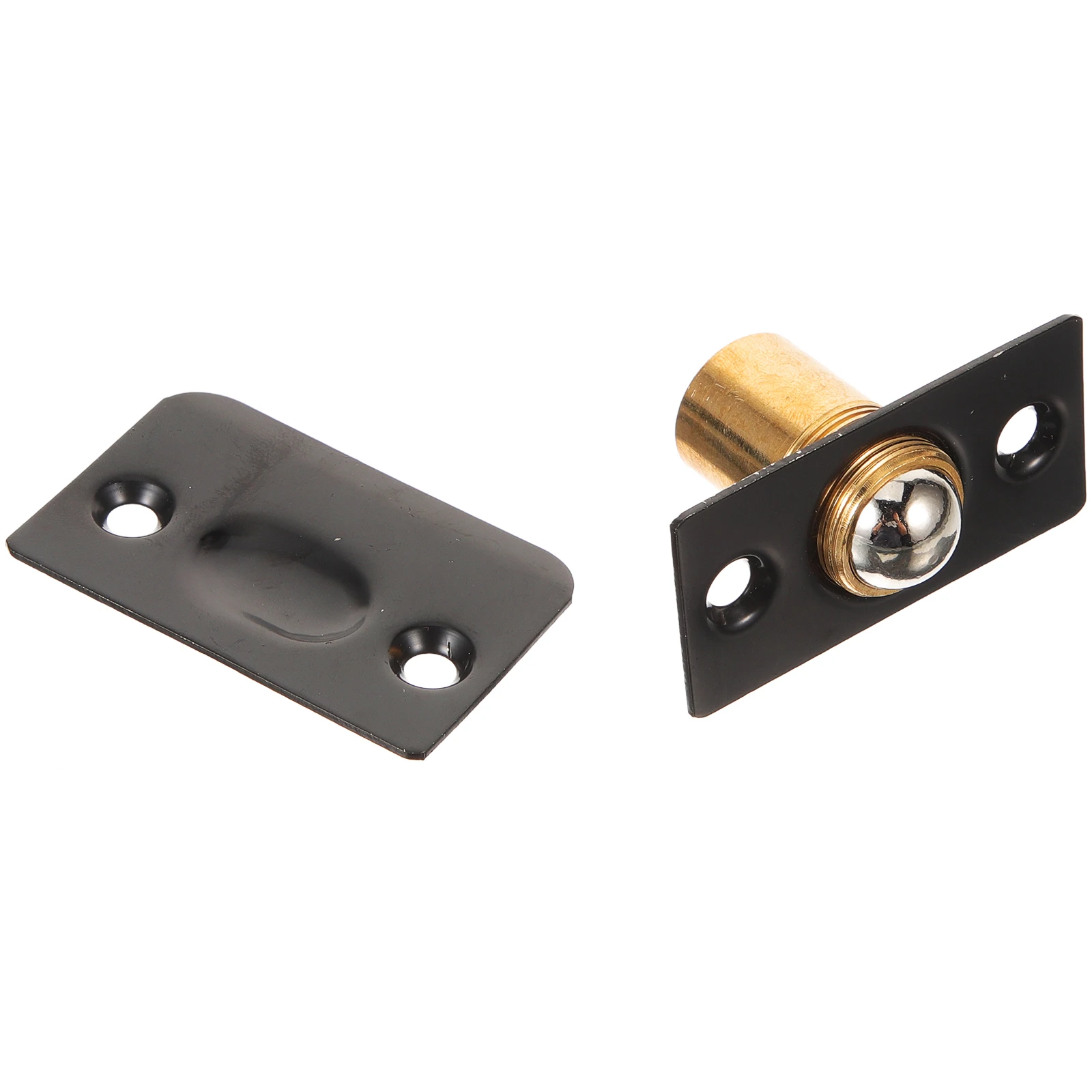 Stainless Steel Ball Closet Hardware Invisible Spring Push Lock for Cabinet Drawers Replacement Hidden Latch Hardware Door Catch