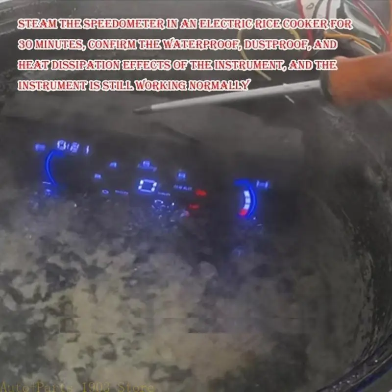 

E21C Motorcycle Digital Instrument Panel 12V Speed and Mileage Display Suitable for CG125, ITALIKA EX125 FORZA125 FT125 Bikes