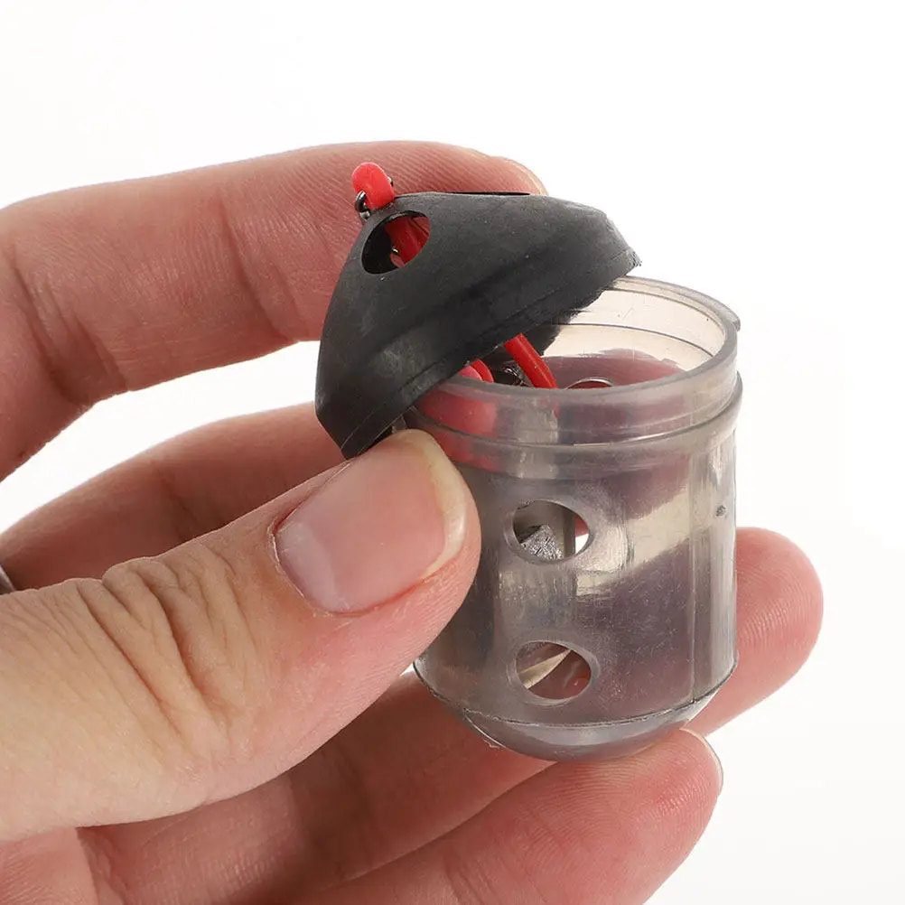 

6pcs Cage For Carp Durable Bait Container Precise Bait Carp Fishing Cage Holder Release Fishing Rig Tackle Tool