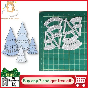 クリスマス雪だるまの木が死ぬ動物鳥の金属切断ダイ金型ブレードステンシルスクラップブッキングアルバムカードペーパーエンボス加工DIY 12のベストセールスクリスマスツリーダイ-12