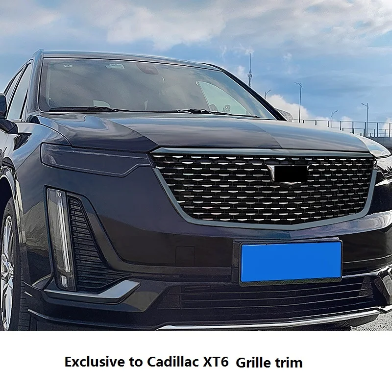 

Stainless Ssteel Car Front Bumper Lower Cover Molding Trim For Cadillac XT6 2019-2025 Fog Lamp Cover Strip Trim