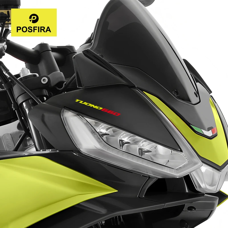 

Наклейки-декали POSFIRA для фар мотоциклов Aprilia Tuono 660 Tuono660 2021-2025: Декоративные аксессуары