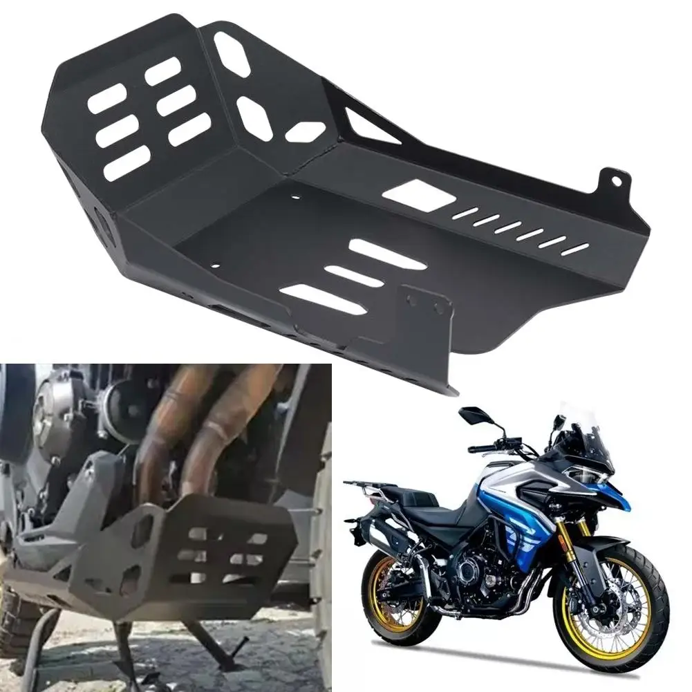 Motorcycle Chassis Protective Plate Cover For Voge Ds525x Modified Engine Chassis Aluminum Alloy Bottom Protective V0i4