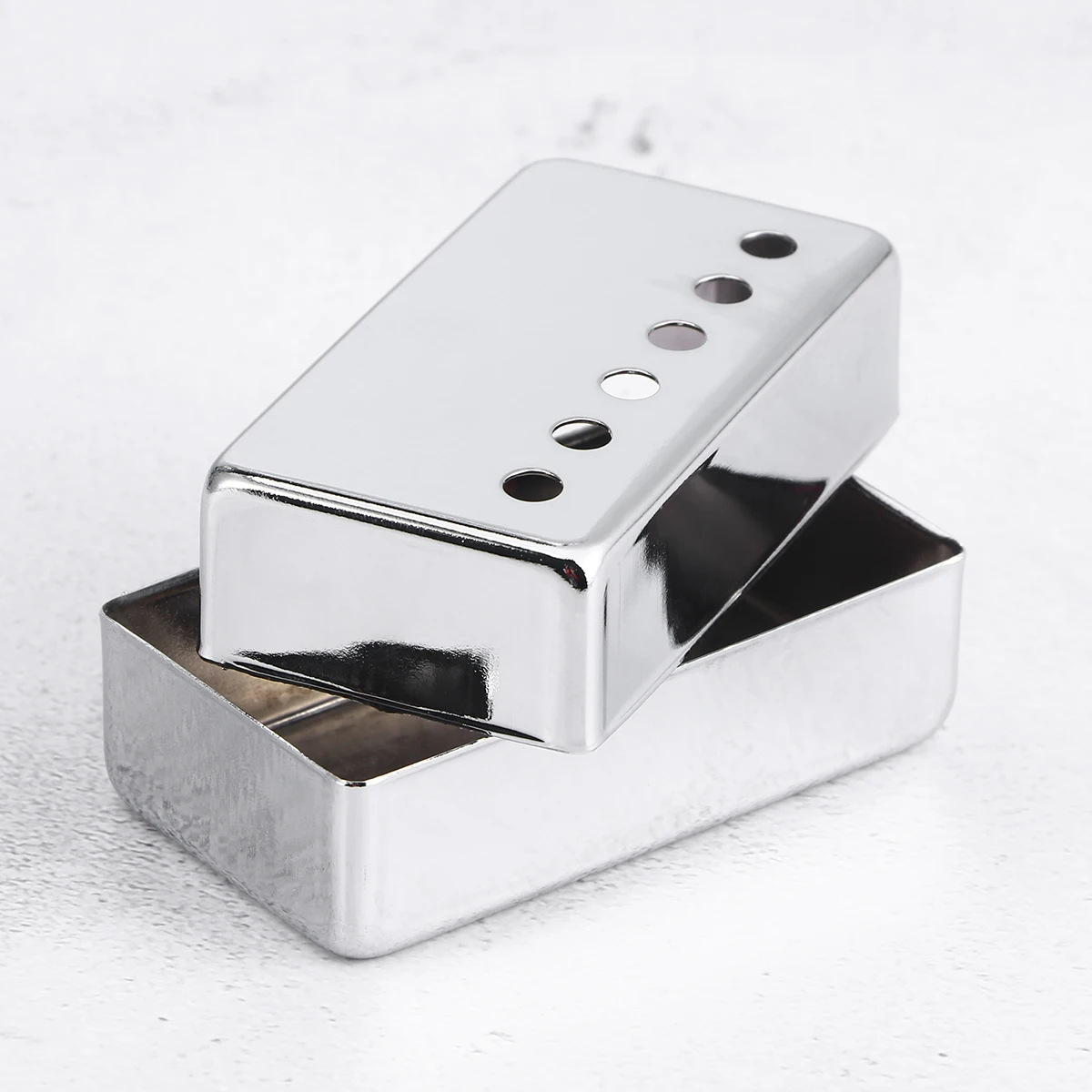 

2 PCS Guitar Pickups Cover Humbucker Covers Electric Parts Silver Accesories