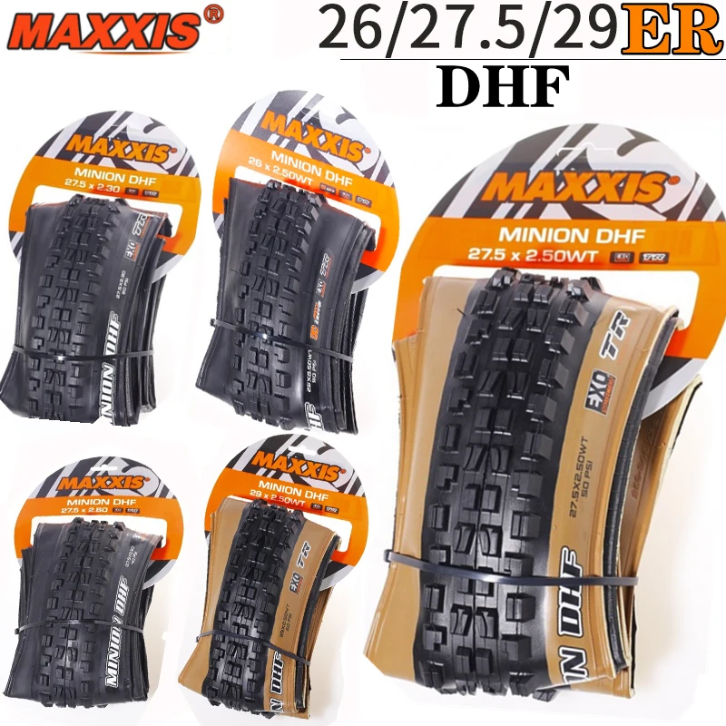 Maxxis 미니언 DHF 산악 자전거용 접이식 다운힐 타이어, M301Ru, 26x2.3, 27.5x2.3/2.5/2.8, 29x2.3/2.5