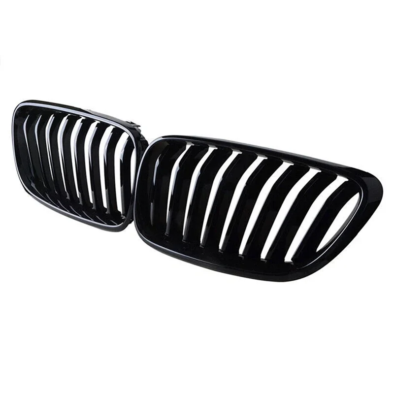 

For BMW F22 F87 F23 2014-2018 1Set Bright Black Front Kidney Grille Bumper Grille Grill Fits 220I 228I 230I M235i M240i-N25R
