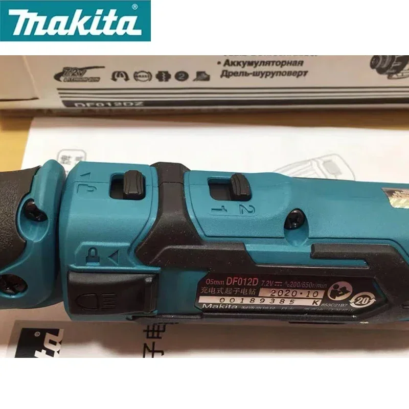 MAKITA DF012DZ Cordless Screwdriver 7.2V Rechargeable Automatic Diver Hand Drill Household For Makita Power Tools DF012D