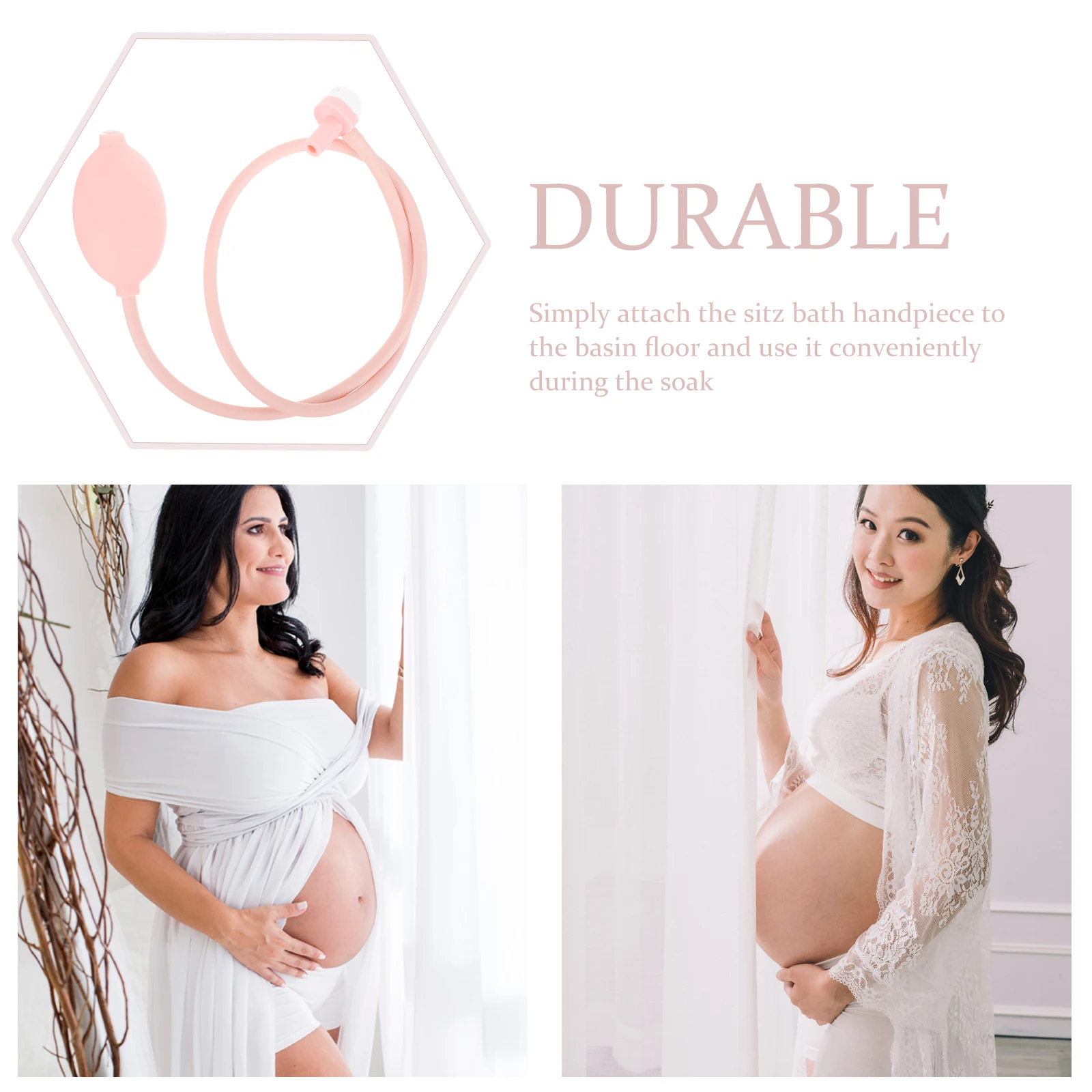 PVC Sitz Bath Flusher Reinigungsrohr Bidetaufsatz Wiederverwendbares Damen-System für private Teile
