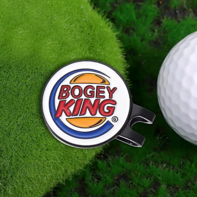 مشابك قبعة الجولف الإبداعية من Bogey Ball King، مشبك كرة الجولف المغناطيسي، هدية مجوهرات تزيينية عصرية لمحبي الجولف