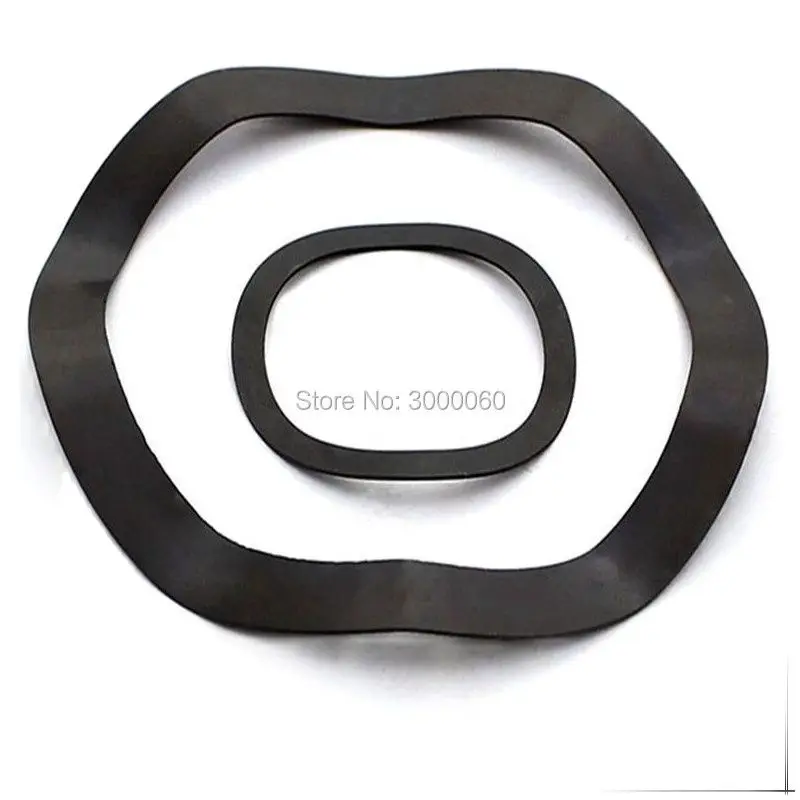 

Black Finished Wave Spring Washer 6mm ID X 11mm OD X 0.3mm Height 1000pcs per Lot for Industrial Use