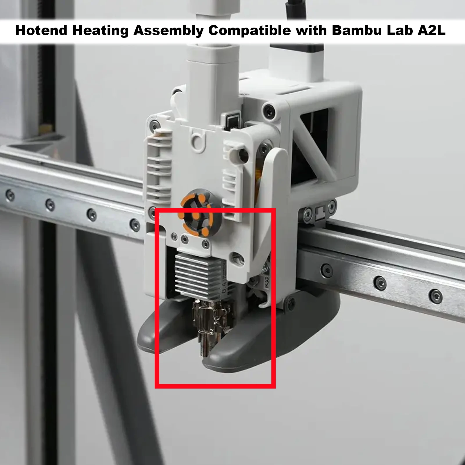 Upgraded Hotend Heating Assembly For Bambu Lab A1 With Cable Ceramic Zirconia Mounting Components For A1 Mini 3D Printer Machine