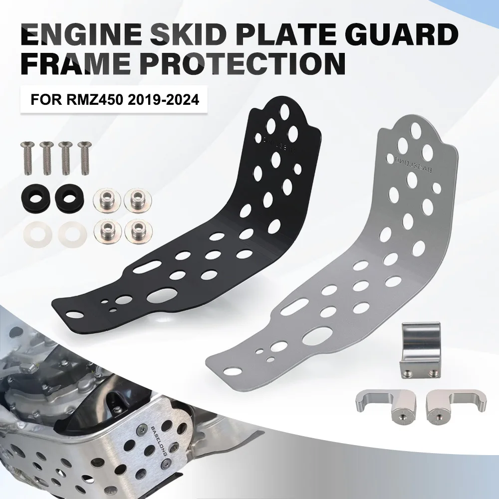 

Защита двигателя для Suzuki RMZ450 RM-Z450 RMZ 450 2018 2019 2020 2021 2022 2023 2024, защита шасси двигателя, защитная пластина Bash Cover