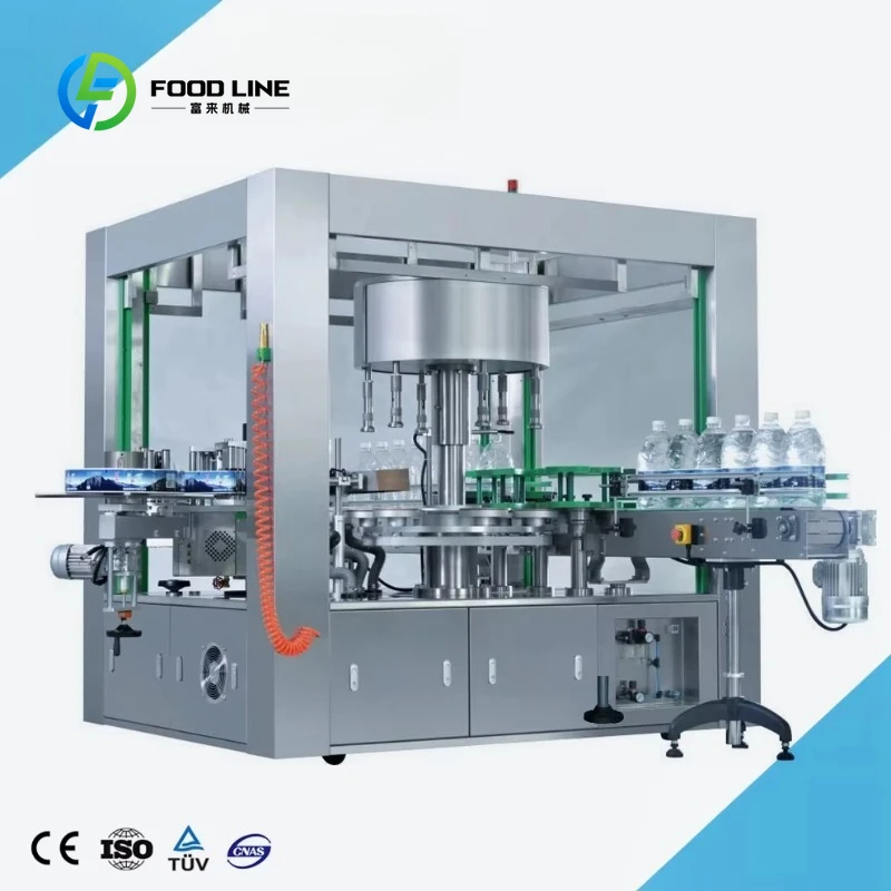 Customized Fully Automatic Factory Price Bottled Pure Water Beverage Single and Double Side Self-adhesive Labeling Machine
