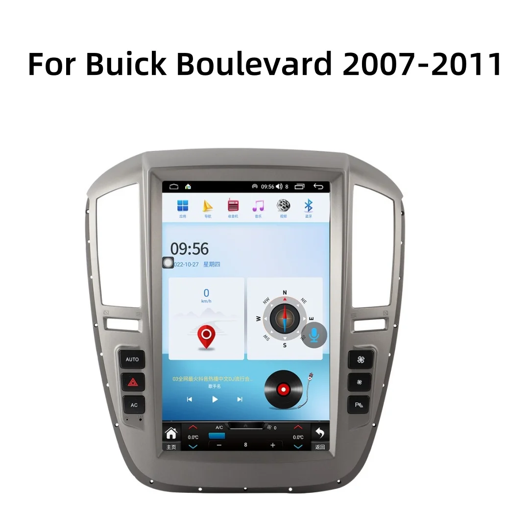 

12.1 inch For Buick Boulevard 2007-2011 Car Multimedia Video Player GPS Navigation Radio Android14 Auto Carplay Head Unit Stereo