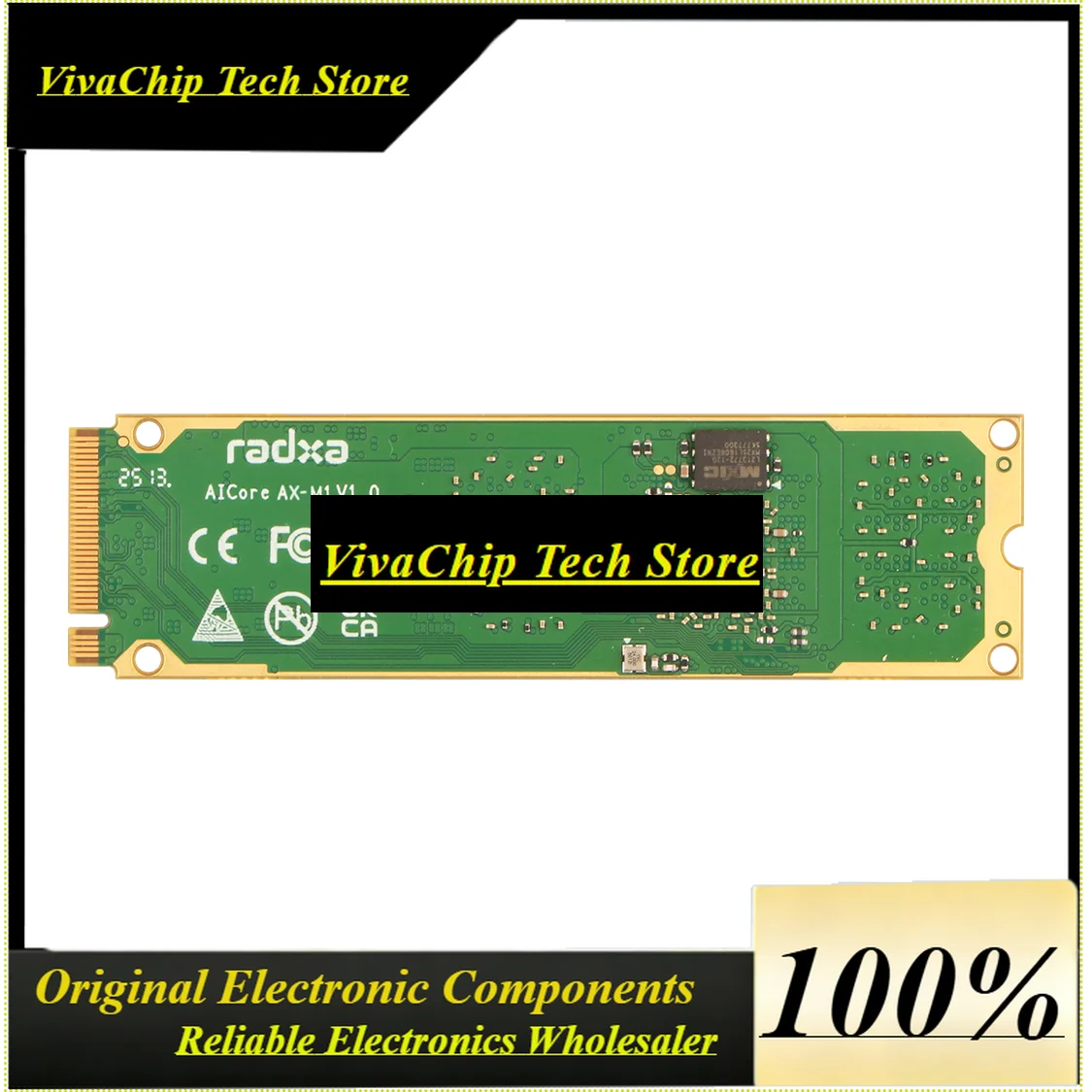 VivaRadxa AICore AX-M1, AI Acceleration Module, Axera AX8850, 24 TOPS@INT8, 8GB RAM