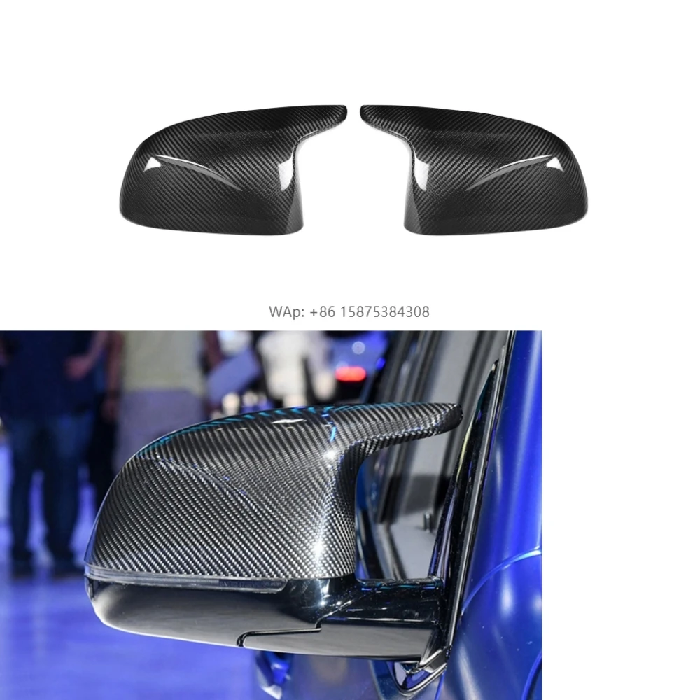 

OEM Style Dry Carbon Fiber Mirror Cover for X3M F97 X4M F98 X5M F95 X6M F96 2019+ New Condition F95 X6M F96 2019+