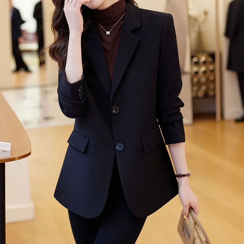 

Fit Long Sleeve Straight Arm Casual Style Women's Suit Fashionable Comfortable Casual Wear for Business and Office