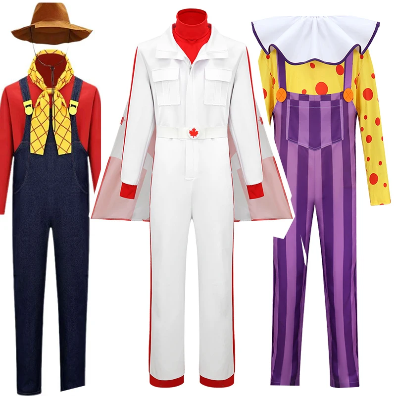 

Miner Pete, Duke Caboom, Giggle McDimples Cartoon Costumes for Halloween Cosplay, Stage Performance & Carnival Party
